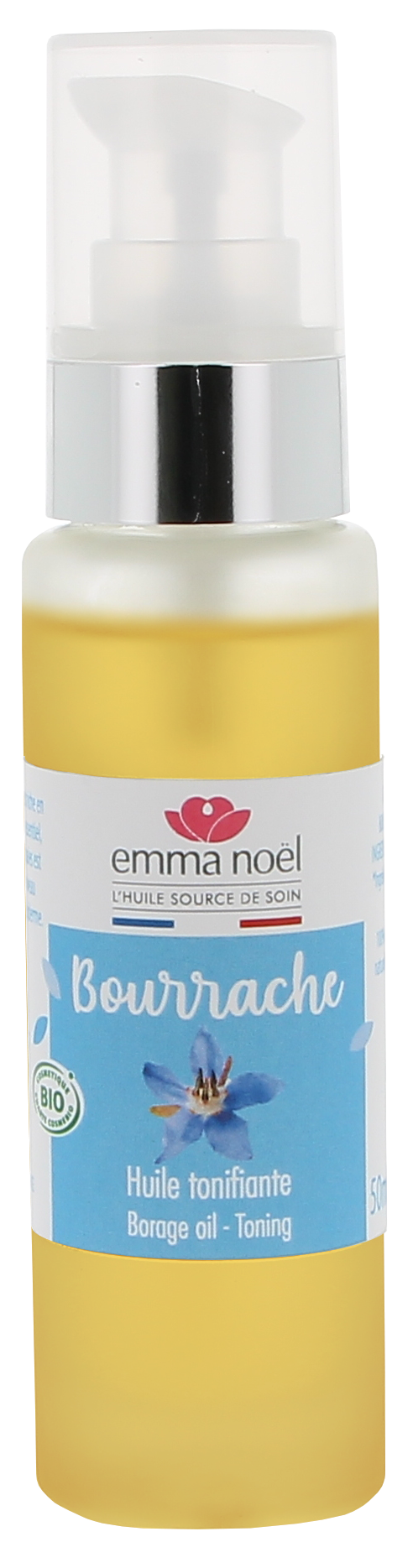 Emma Noël -- Huile vierge de bourrache bio - 50 mL