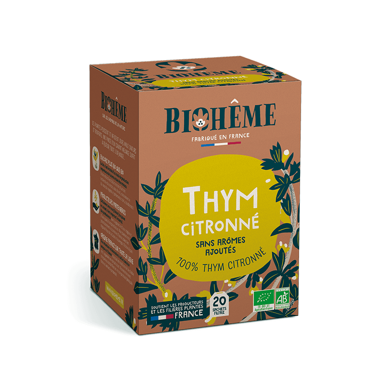 Biohême -- Thym citronné - 20 infusettes