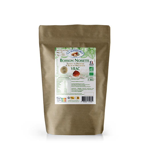 La Mandorle -- Boisson noisette en poudre bio Vrac - équivalent 12.5L