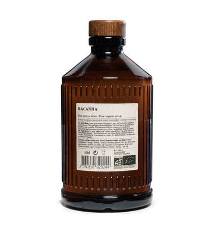 Bacanha -- Sirop poire brut bio - 400 ml